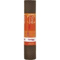 Con-Tact Brand Shelf and Drawer Liner, 4 ft L, 12 in W, PVC, Chocolate 04F-C6L1B-06